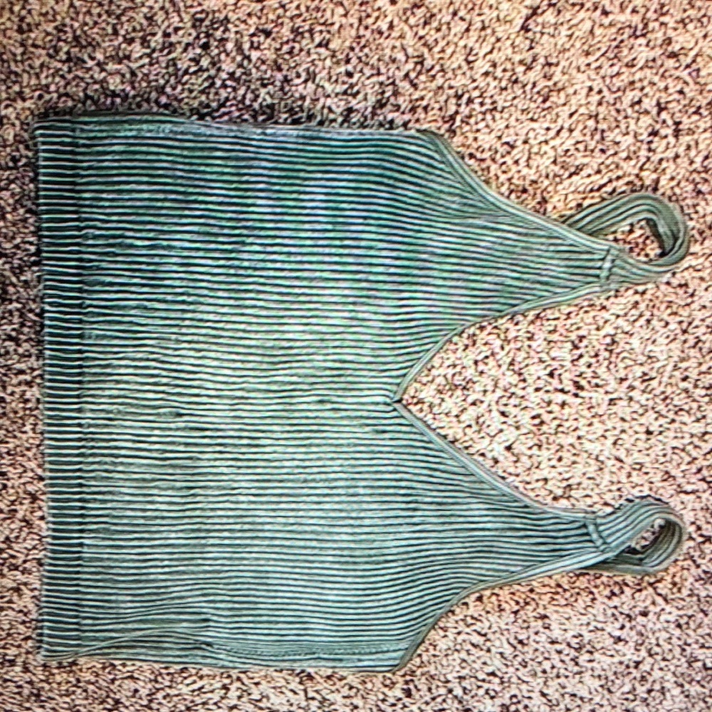 NWOT LEXBrown super stretchy crop top